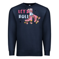 Navy let's roll Premium Sweatshirt - MaliasSmallBusiness