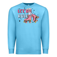 Ocean Blue let's roll Premium Sweatshirt - MaliasSmallBusiness