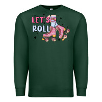 Sports Green let's roll Premium Sweatshirt - MaliasSmallBusiness