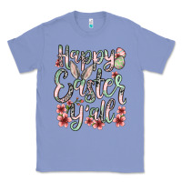 Colony Blue Easter Day Happy Easter y'all Classic Tee - OliviaCreatesArt