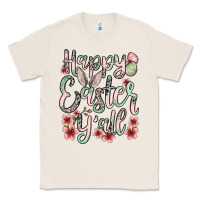 Natural Easter Day Happy Easter y'all Classic Tee - OliviaCreatesArt