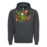 Smoke cna christmas Zipper Hoodie - AdoDesignShop