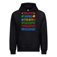 Black always unique totally intelligent sometimes myster Urban Hoodie - Artiststas
