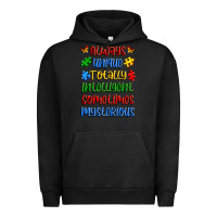 Pigment Black always unique totally intelligent sometimes myster Urban Hoodie - Artiststas
