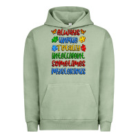 Pigment Oil Green always unique totally intelligent sometimes myster Urban Hoodie - Artiststas
