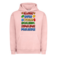 Pigment Salmon always unique totally intelligent sometimes myster Urban Hoodie - Artiststas