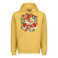 Antique Gold mexican santa Premium Hoodie - MaliasSmallBusiness