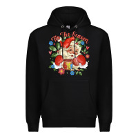 Black mexican santa Premium Hoodie - MaliasSmallBusiness