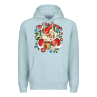Blue Mist mexican santa Premium Hoodie - MaliasSmallBusiness