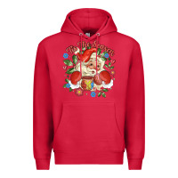 Cardinal mexican santa Premium Hoodie - MaliasSmallBusiness