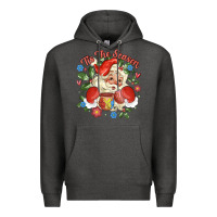 Charcoal Heather mexican santa Premium Hoodie - MaliasSmallBusiness