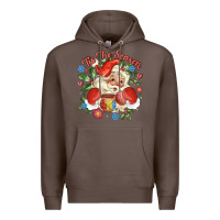 Coffee mexican santa Premium Hoodie - MaliasSmallBusiness