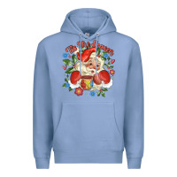 Colony Blue mexican santa Premium Hoodie - MaliasSmallBusiness