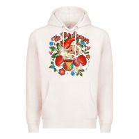 Pale Pink mexican santa Premium Hoodie - MaliasSmallBusiness