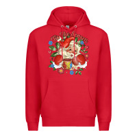 Red mexican santa Premium Hoodie - MaliasSmallBusiness