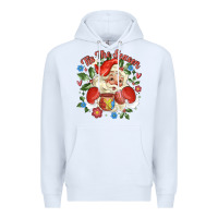White mexican santa Premium Hoodie - MaliasSmallBusiness