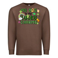 Chestnut my dog is my lucky charms Premium Sweatshirt - MaliasSmallBusiness