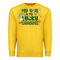 Lemon my dog is my lucky charms Premium Sweatshirt - MaliasSmallBusiness