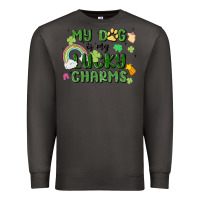 Smoke my dog is my lucky charms Premium Sweatshirt - MaliasSmallBusiness