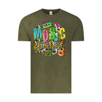 Vintage Olive music teacher Vintage Tee - texasbilliewilder