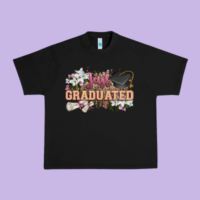 Just Graduated Urban Heavy Tee Designed By Zillion Design Studio