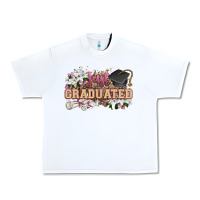 White just graduated Urban Heavy Tee - Zillion Design Studio