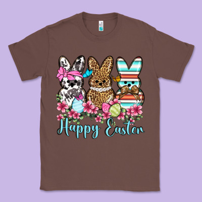 Happy Easter Western Peeps Classic Tee Designed By Oliviacreatesart