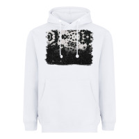 White cowhide background Heavyweight Hoodie - BarkalooDesign