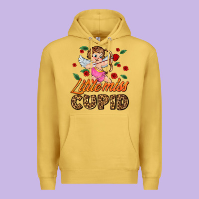 Little Miss Cupid Premium Hoodie Designed By Adodesignshop