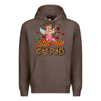 Coffee little miss cupid Premium Hoodie - AdoDesignShop