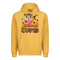 Mustard little miss cupid Premium Hoodie - AdoDesignShop