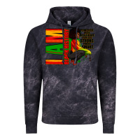 Cloud Black I am black history Afro American woman Vintage Hoodie - RanaPortraitStore