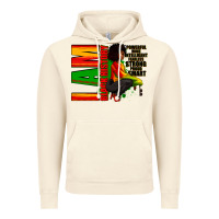 Vintage Artic I am black history Afro American woman Vintage Hoodie - RanaPortraitStore