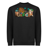 Black western coffee cups Heavyweight Sweatshirt - texasbilliewilder