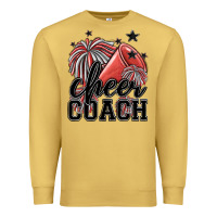 Antique Gold cheer coach Premium Sweatshirt - MaliasSmallBusiness