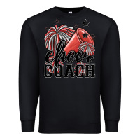 Black cheer coach Premium Sweatshirt - MaliasSmallBusiness