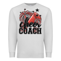 Dove Grey cheer coach Premium Sweatshirt - MaliasSmallBusiness