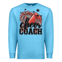 Ocean Blue cheer coach Premium Sweatshirt - MaliasSmallBusiness