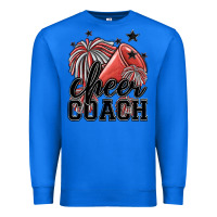 True Royal cheer coach Premium Sweatshirt - MaliasSmallBusiness