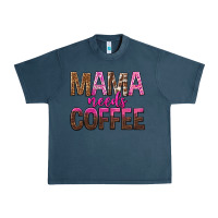 Midnight Navy mama needs coffee tbw Urban Heavy Tee - texasbilliewilder