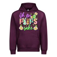 Mauve Wine oh for peeps sake Urban Hoodie - Artiststas
