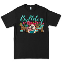 Black english bulldog mom Premium Tee - Artiststas