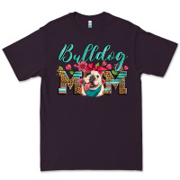 Plum english bulldog mom Premium Tee - Artiststas