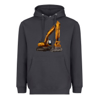Smoke excavator Heavyweight Hoodie - LillyAllenDesigns