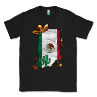 Black mexican indiana Classic Tee - CowhideDigitalArt