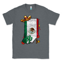 Charcoal Heather mexican indiana Classic Tee - CowhideDigitalArt