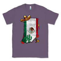 Lavender mexican indiana Classic Tee - CowhideDigitalArt