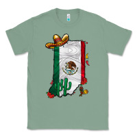 Sage mexican indiana Classic Tee - CowhideDigitalArt
