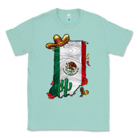 Seafoam mexican indiana Classic Tee - CowhideDigitalArt