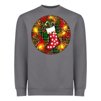 Storm Santa Stocking Christmas Heavyweight Sweatshirt - RanaPortraitStore